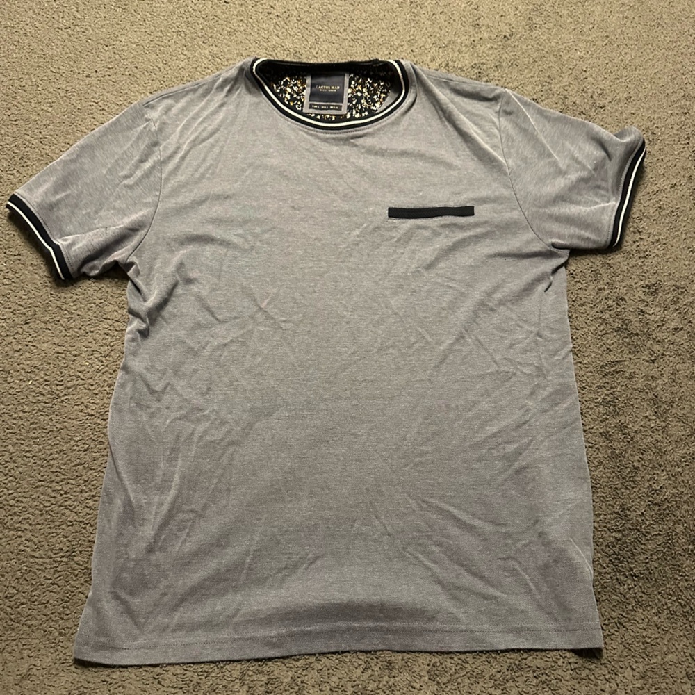 Large Blue Tee